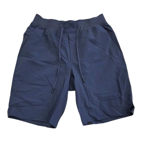 Lululemon Navy Blue Laser Cut Men's Shorts S - Picture 1 of 4